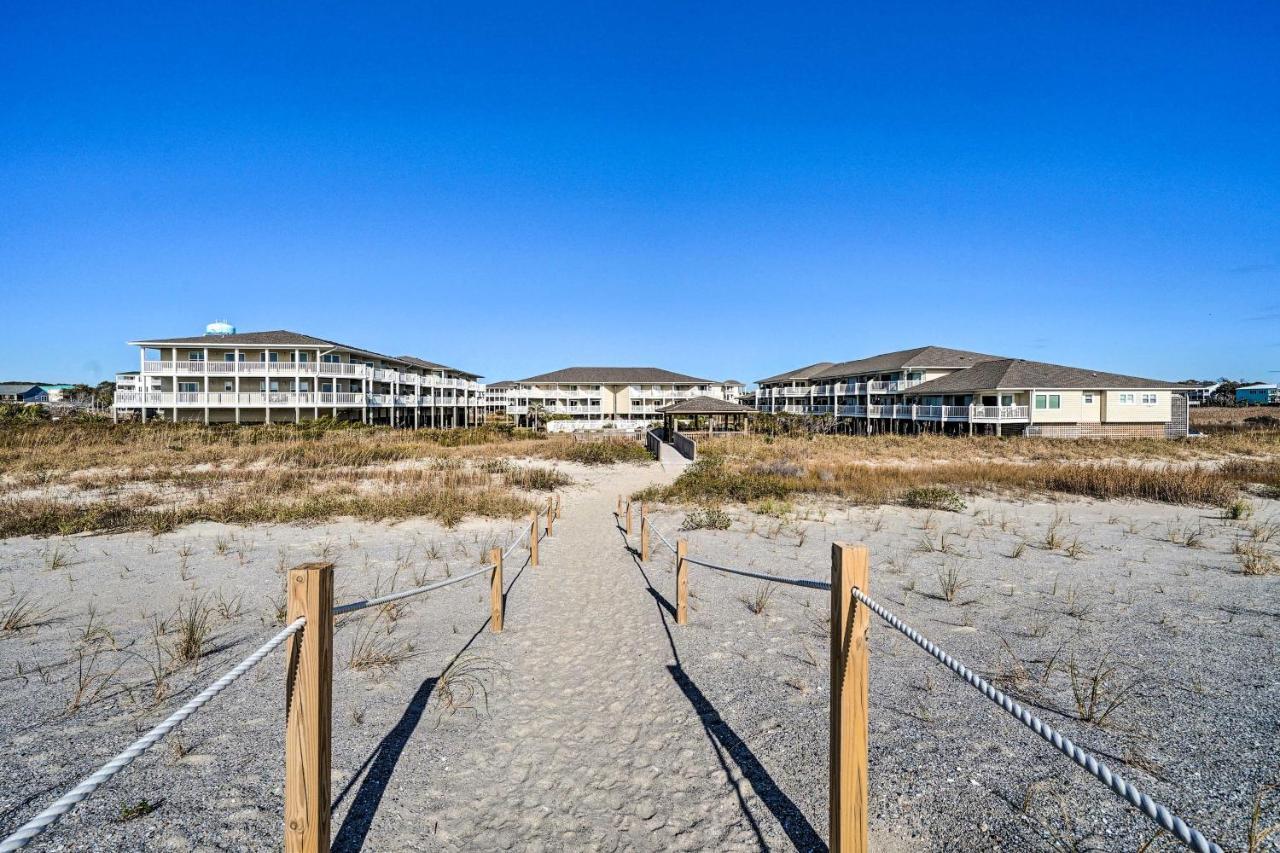 Oak Island Beachfront Condo With Community Pool ภายนอก รูปภาพ