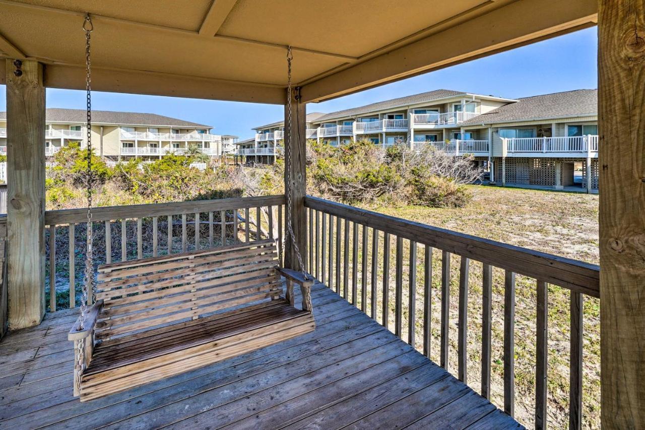 Oak Island Beachfront Condo With Community Pool ภายนอก รูปภาพ